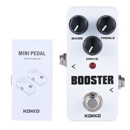 Muslady KOKKO FBS2 Mini Booster Pedal แบบพกพา2-Band EQ กีตาร์ผลเหยียบ