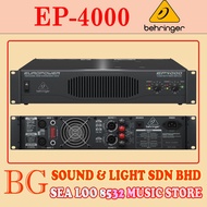 BEHRINGER EP4000 / EP-4000 2X550W 2 CHANNEL POWER AMPLIFIER ATR (ACCELERATED TRANSIENT RESPONSE ) SH