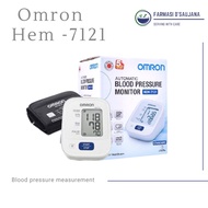 OMRON AUTOMATIC BLOOD PRESSURE(BP) MONITOR MESIN TEKANAN DARAH HEM7121