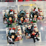 Banpresto Kamen Rider Key Chain 幪面超人 笠頭 匙扣 1號 2號 V3 Super 1 吱吱兵 嘰嘰兵