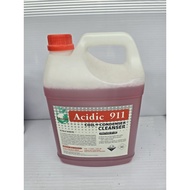 ☀️GOOD QUALITY☀️ 4.8KG / 4L Acidic 911 Coil + Condenser Cleaner Air Cond Chemical Red (Extra White) 