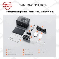 (70Mai) 70Mai A510 Dash Camera Front + rear, free 32GB card, 12th warranty