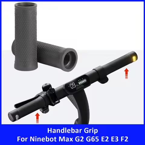 Handlebar Covers for Ninebot Max G2 G65 for E2 E2Pro E3 E3Pro F2 F2Pro F2Plus Silicone Handlebar Gri