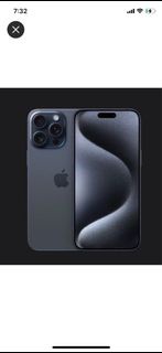 Iphone 15 pro max 256 gb藍色/黑色