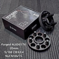 Wheel Spacer 20mm 5/108 CB:63.4 Nut:M14x1.5 - Bonoss Spacer Kit