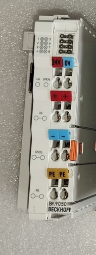 BECKHOFF Ethernet TCP/IP Bus Coupler BK9050 KL9187 KL9186 KL9010 KL1408 (มือสอง)