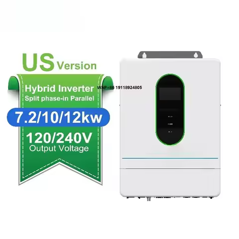 US Best Seller TAICO 7.2KW 10KW 12KW 48V Split Phase Off Grid Inverter 120V 240V Support Parallel Sy