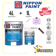 5L Nippon Paint EA4 Epoxy Finish HB c/w Hardener (Part 1)