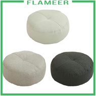 [Flameer] Round Floor Cushion, Floor Cushion, Decorative Meditation Floor Cushion, Seat Cushion for Adults, Children, Balcony, Living Room