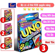 Board game-UNO FOX-Foxi-uno flip-uno kiss-cardgame Uno-good game-funny-group location