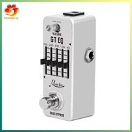 [hzsdakjjh.]  Guitar Equalizer Pedal Guitar Effect Pedal 5-Band Parametric EQ