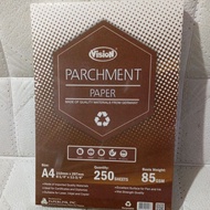 vision parchment paper 250sheet A4 size,85gsm