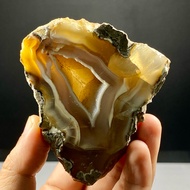 Carnelian Combongnatural - Geode Chalcedony Agate - Agate Crystal Gems Collection