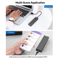 ORICO M.2 SSD Enclosure USB-C Gen2 10Gbps PCIe SSD Case M2 SATA NVME NGFF 5Gbps SSD Enclosure（M2PV）