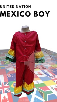 United Nation mexico boy costume
