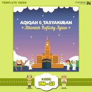 Aqiqah DIGITAL VIDEO Law Code PM - 23