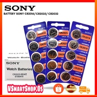 Battery SONY 3V CR 2032 2016 2025 1632 1620 1616 1220 Lithium Button Battery Car Remote, Watch, CMOS