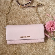 Mk Jet Set Item Wallet on chain Power Blush