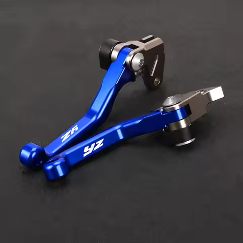 Motocross Dirt Pit Bike Brakes For YAMAHA YZ80 YZ85 YZ250FX YZ450FX Pivot Foldable Handles Brake Clu