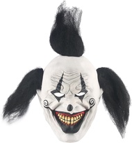 หน้ากากตัวตลกน่ากลัว Evil Killer Joker ฮาโลวีนผู้ใหญ่หน้ากากคอสเพลย์ Masquerade เครื่องแต่งกาย Prop