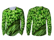 kaos jersey sayuran pete jersey unik kaos sayur balap kaos printing 3d motif sayur kaos fullprint