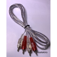 2 RCA TO 2RCA CABLE RCA JACK CABLE CONECTOR CONNECTOR 2-2 RCA CABLE/ DCD TO SALON CABLE