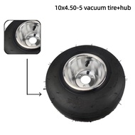 Go Kart 5 Inch Wheels Beach Car Accessories Drift Wheel 10X4.50-5 Kart Tire Highway Hub Front Wheels