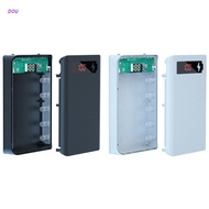 DOU 18650 Power Bank Cases 5 Slot Batteries Container Battery Holder Storage Box