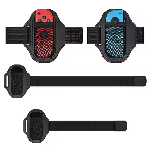 Adjustable Leg and Arm Strap Elastic Band for NS Switch Ring Fit Adventure Game Ring Feet Accessorie