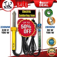 Electric Soldering Iron Portable 30W/40W/60W 220V with Soldering Wire Soldering Set Pemanas Timah/Pe