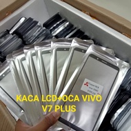 Lcd Glass Front Glass Lcd Glass Lcd Plus Glue Oca Vivo V7 Plus