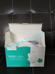 Welcare Mask Level 3 Medical Series  หน้ากากอนามัยทางการแพทย์เวลแคร์ ระดับ 3 (สีขาว) พร้อมสายคล้อง