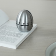 mooin moderne Modern Stainless Steel Timer Egg-Shaped Home Life Kitchen Accessories Baking Utensils 