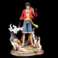 High-quality One Piece Dream Luffy GK Figure Oversized Model Statue Decoration Birthday Gift Color Box Blister