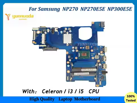 BA41-02206A For Samsung NP270 NP270E5E NP300E5E Laptop Motherboard with 1017u i3 CPU BA92-12169A BA9