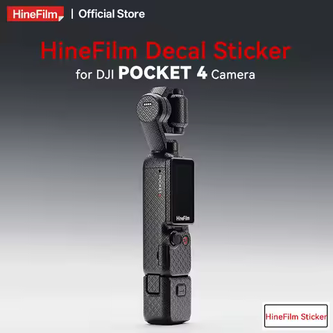 Hinefilm Skin for Pocket4 Skin Protective Film for DJI Pocket 4 Premium Decal Skin Pocket 4 Sticker 