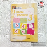 (english) I Know Phonics 3 - Crestar Education Group - Children's Activity Book