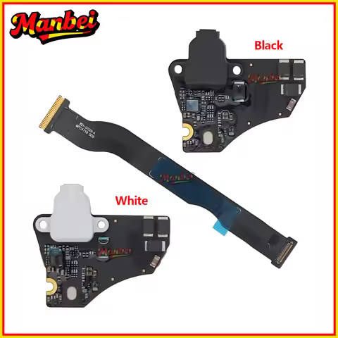 Original Audio Headphone Jack I/O Board 820-01124-A For MacBook Air 13" A1932 2018 2019 Years