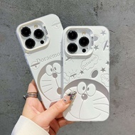 Cartoon Cute Doraemon case iPhone xs max xr 11 12 pro 13 14plus 15 pro max iPhone 7 8 se 13 pro max 12 13 mini casing