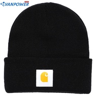Autumn Winter Beanie Cotton Men Women Warm Knit Hat Cool Keep Warm Beanie Hat Winter Solid Knitted B