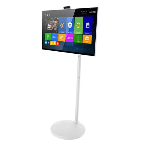 32 Inch Portable Smart Touchscreen TV Android 13 LCD Full HD Camera Battery Travel Exhibition Event 