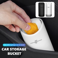 Auto Car Garbage Can Car Trash Can Silicone Garbage Holder Rubbish Bin Auto Organizer Storage Box Fo
