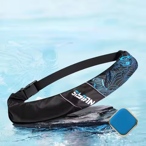 Fishing Life Jacket Adult Automatic Inflatable Portable Buoyancy Belt Professional Boat Fishing Equi