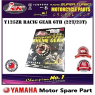 IKK Y125ZR RACING GEAR 6TH 22T 0 Y125 Y125Z 23T SPROKET SPROCKET GIGI GEAR BOX GEARBOX IKK