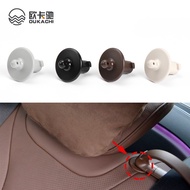 Car Rear Seat Belt Guide Belt Leather Guide Ring Intermediate Tie Buckle Button Auto Accessories For
