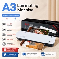 【A3/A4/A5 USE】A-SUB A3 Laminator Machine Hot Laminating laminate machine + Anti-Blocking System With