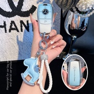 [Benz] Suitable for E300l Key Cover c260l Car 180l/a200l/c200l/GLC260 Men Women Cover 7.28