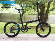 จักรยานพับได้ TRINX FLYBIRD3.5 เฟรมอลูมิเนียม เกียร์​10สปีด ดิสเบรคน้ำมัน