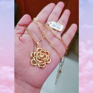 10k Gold Big pendants Necklace ( BEST MARK CHAIN AND PAPER CLIP CHAIN)