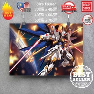 (Ready Stock) Mobile suit Gundam 144 RX-78-2 / RX78-2 / RX78 2 Gundam wall poster sticker deco poste